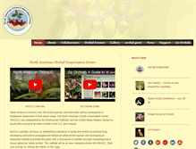 Tablet Screenshot of northamericanorchidcenter.org